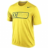 Oregon Ducks Nike Training Day Legend Dri-FIT Performance WEM T-Shirt - Yellow,baseball caps,new era cap wholesale,wholesale hats